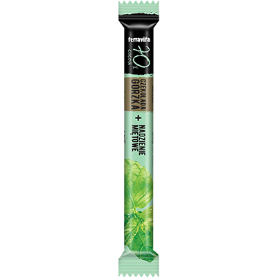 Dark chocolate with mint filling Chocostick